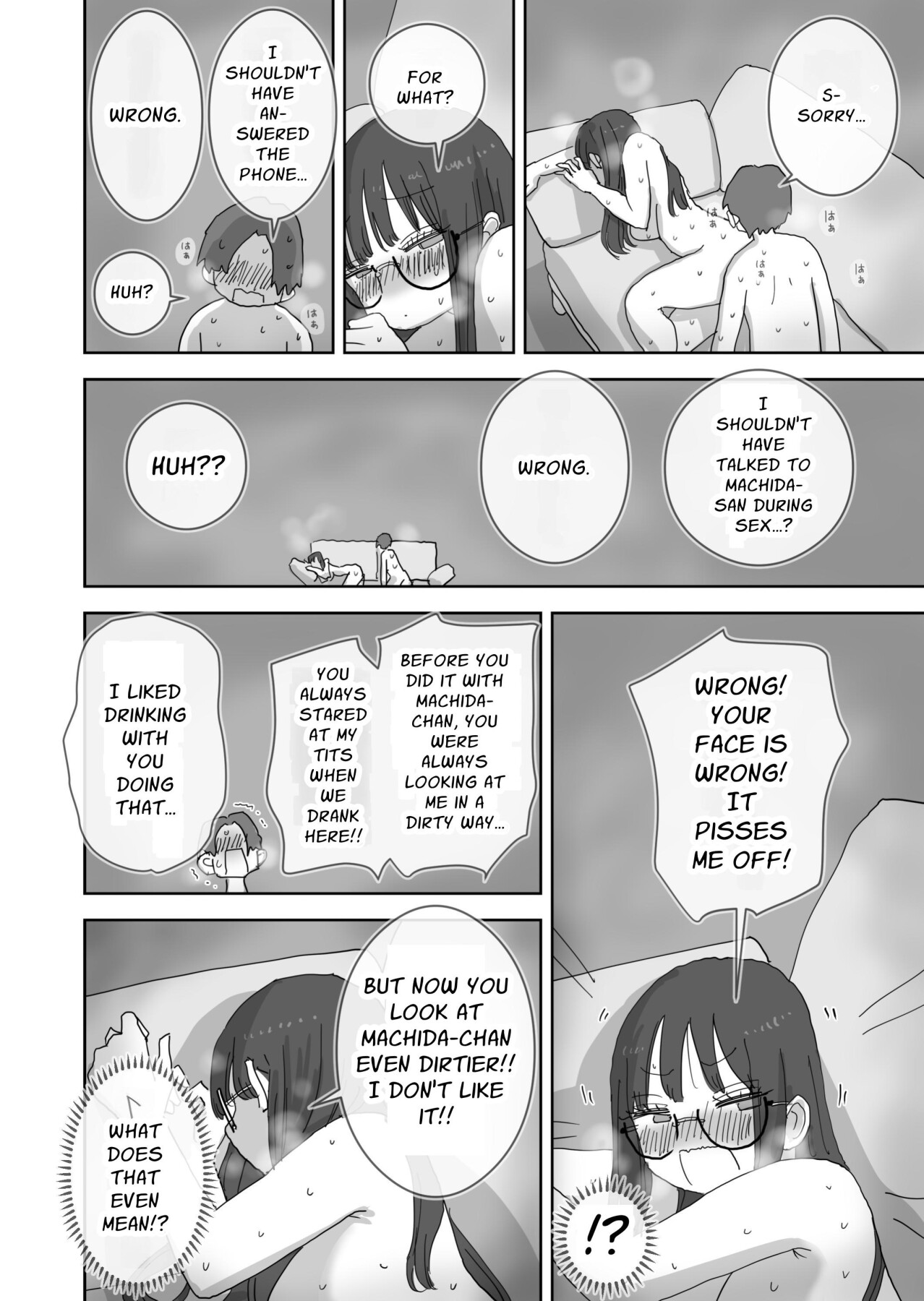 Hentai Manga Comic-My Naughty Lovey-Dovey Day Off With My Female Freinds Continued ~Hashimoto Route~-Read-46
